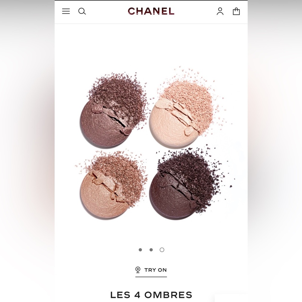 CHANEL Multi-Effect Eyeshadow Quad in Neutral Tones - Picture 5 of 5